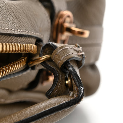 Chloe Calfskin Medium Paraty Barbour Khaki 12 of 14