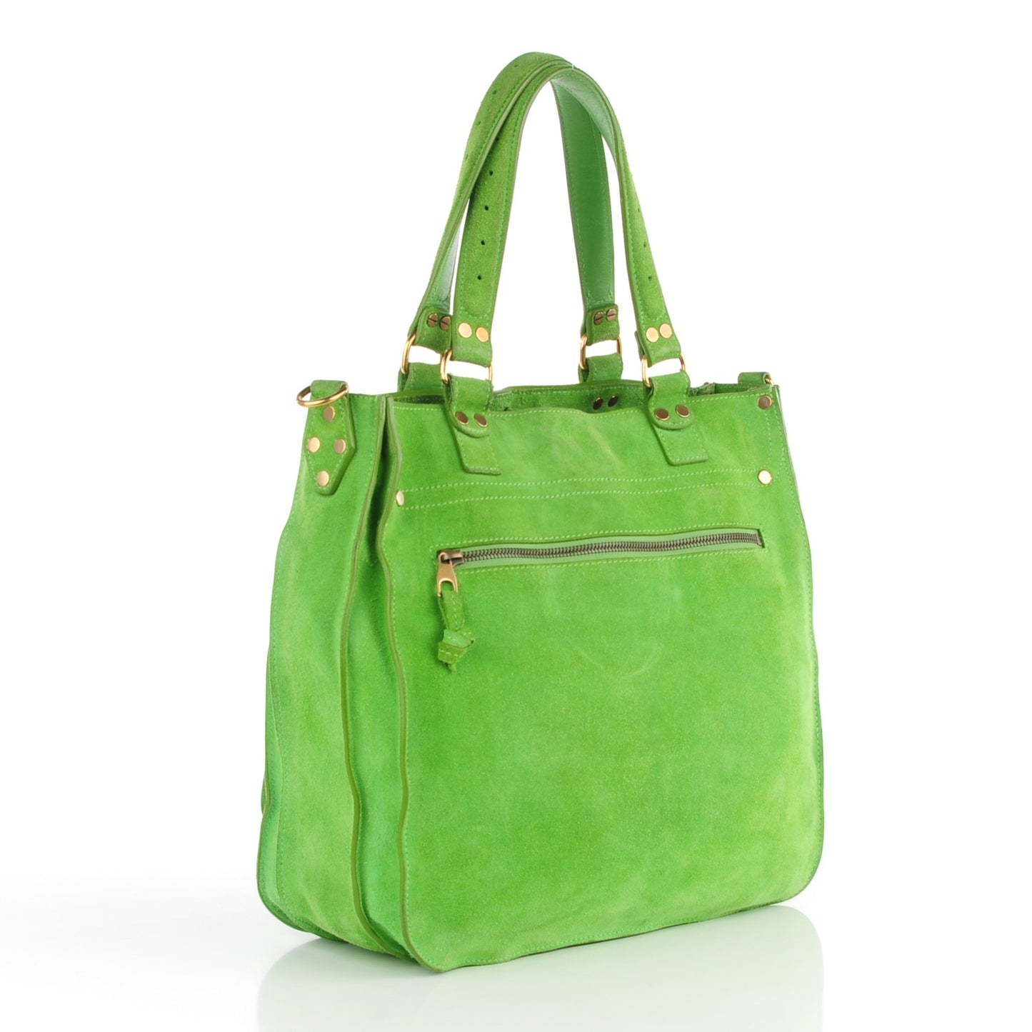 Suede PS1 Tote Tropical Green