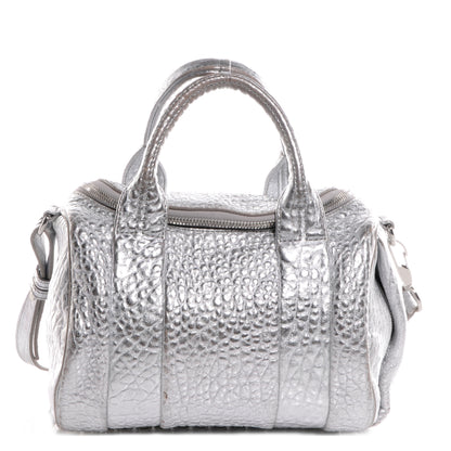 Alexander Wang Pebbled Leather Rockie Rhodium Silver Hardware 1 of 6