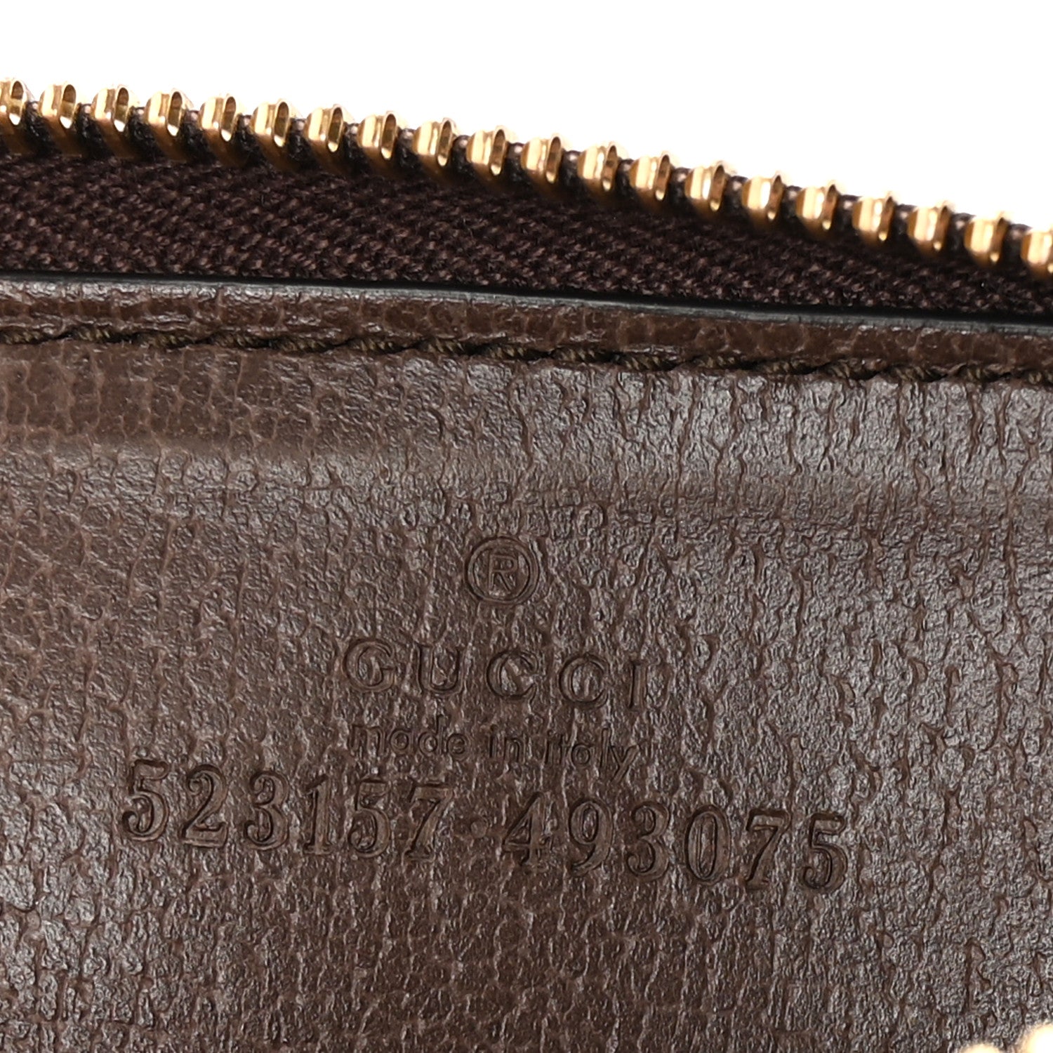 Gucci GG Supreme Monogram Web Ophidia Zip Around Key Case Beige New Acero 6 of 6