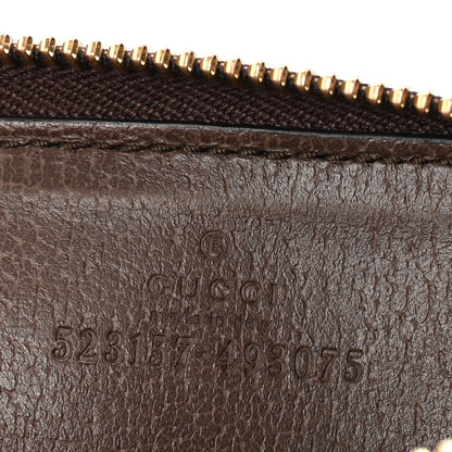 Gucci GG Supreme Monogram Web Ophidia Zip Around Key Case Beige New Acero 6 of 6