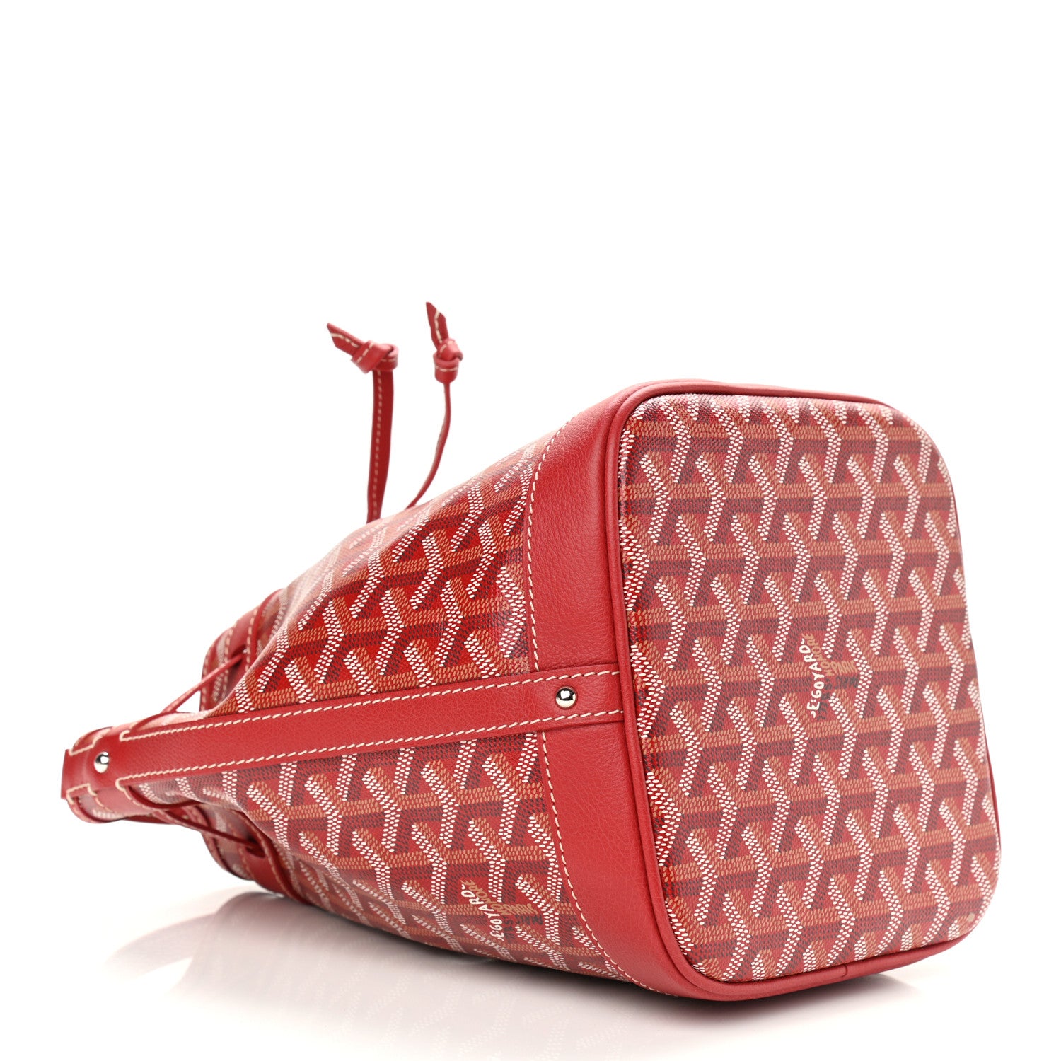 Goyard Goyardine Petit Flot Bucket Bag PM Red 4 of 8