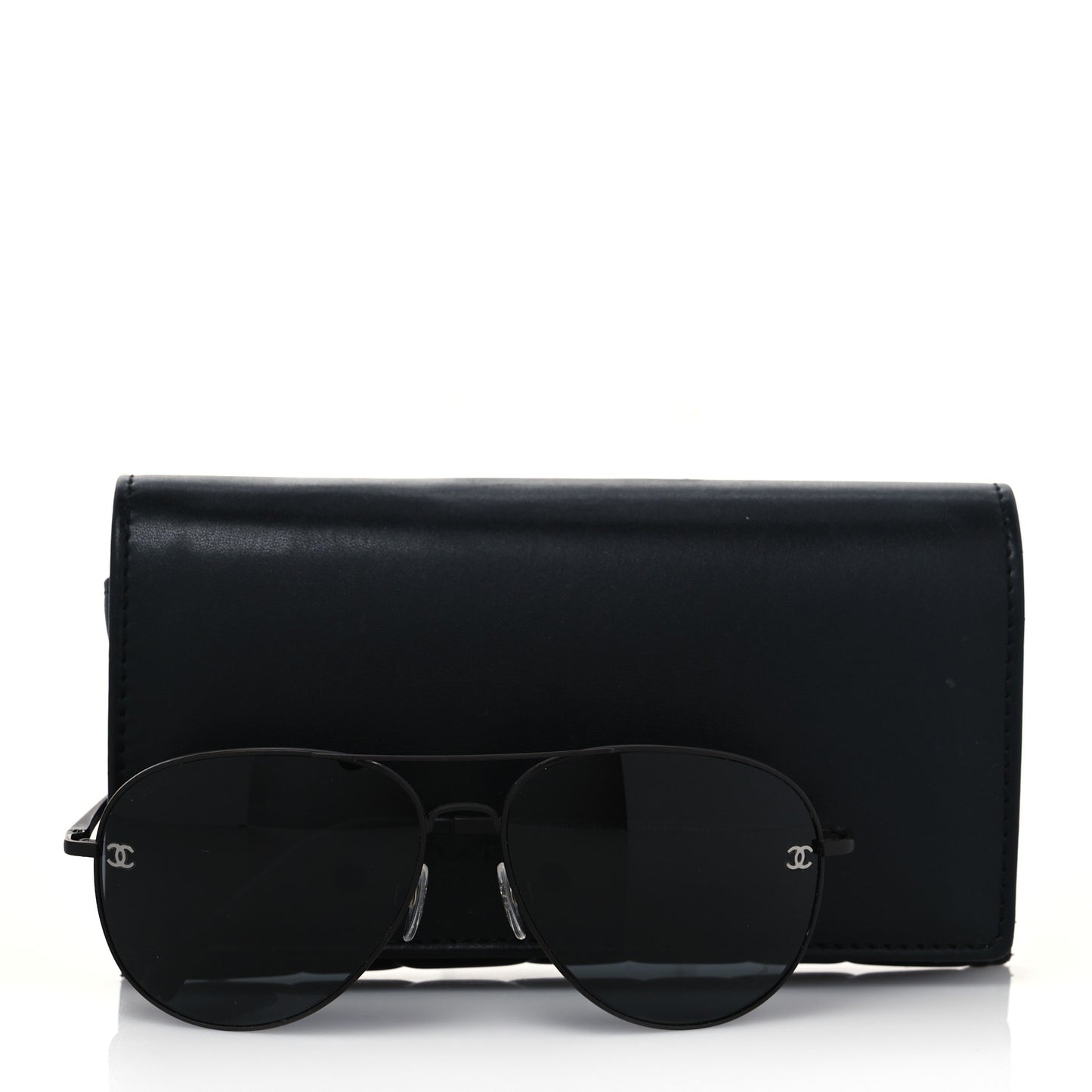 Aviator CC Sunglasses 4189-T-Q Matte Brown Dark Grey