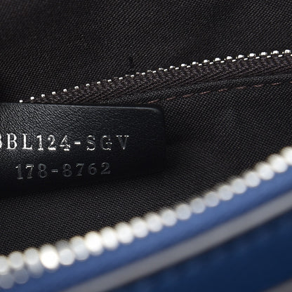 Fendi Vitello Dolce Chain Tail Medium By The Way Boston Bag Blue 7 of 11