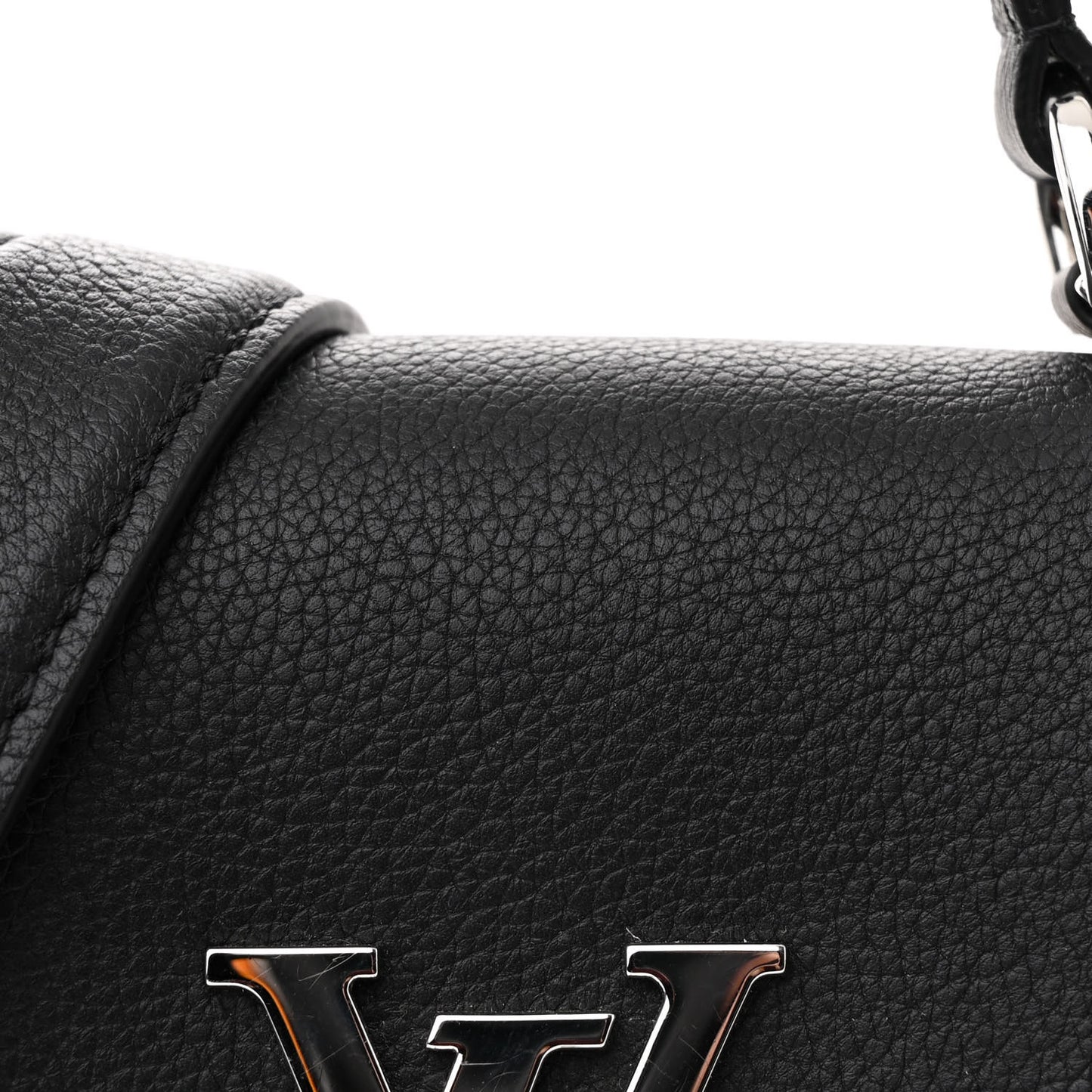 Calfskin Lockme Ever Mini Black