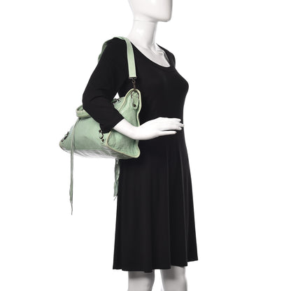 Balenciaga Agneau Classic Hardware City Vert D'Eau 3 of 17