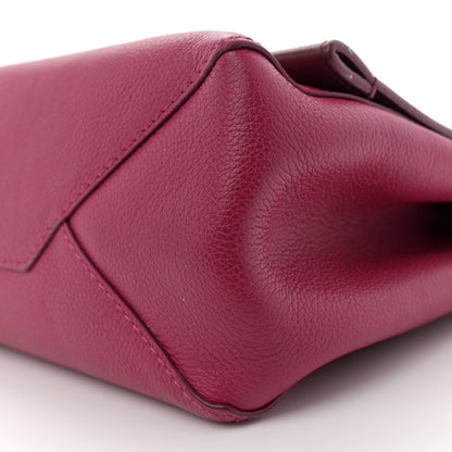 Louis Vuitton Calfskin Lockme II Top Handle Grenat Dahlia 9 of 11