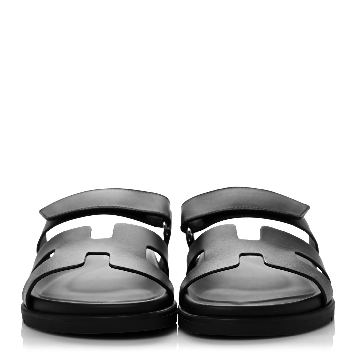 Calfskin Womens Chypre Sandals 38 Black