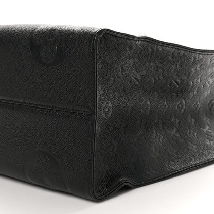 Louis Vuitton Empreinte Monogram Giant Onthego GM Black 9 of 10