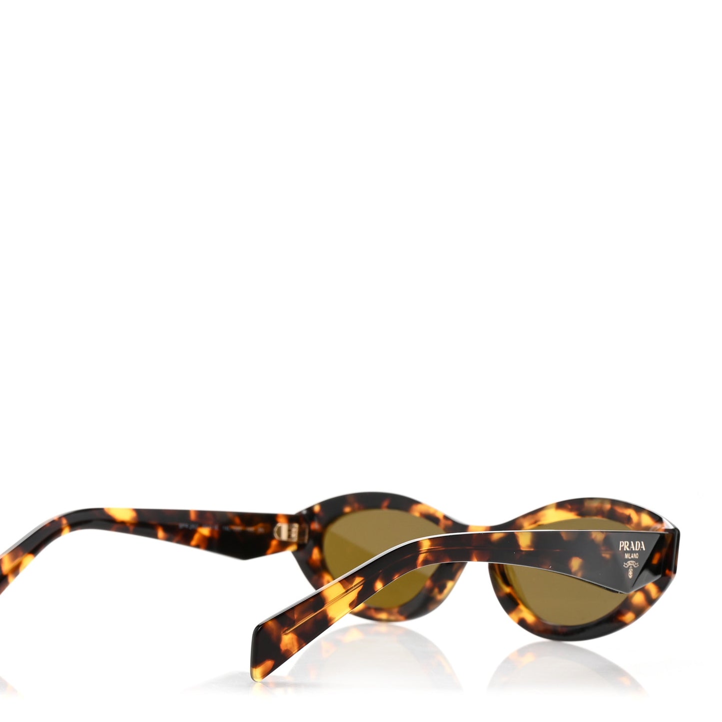 Acetate Oval Sunglasses SPR 26Z Tortoise