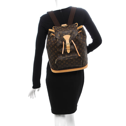 Louis Vuitton Monogram Montsouris GM Backpack 2 of 7