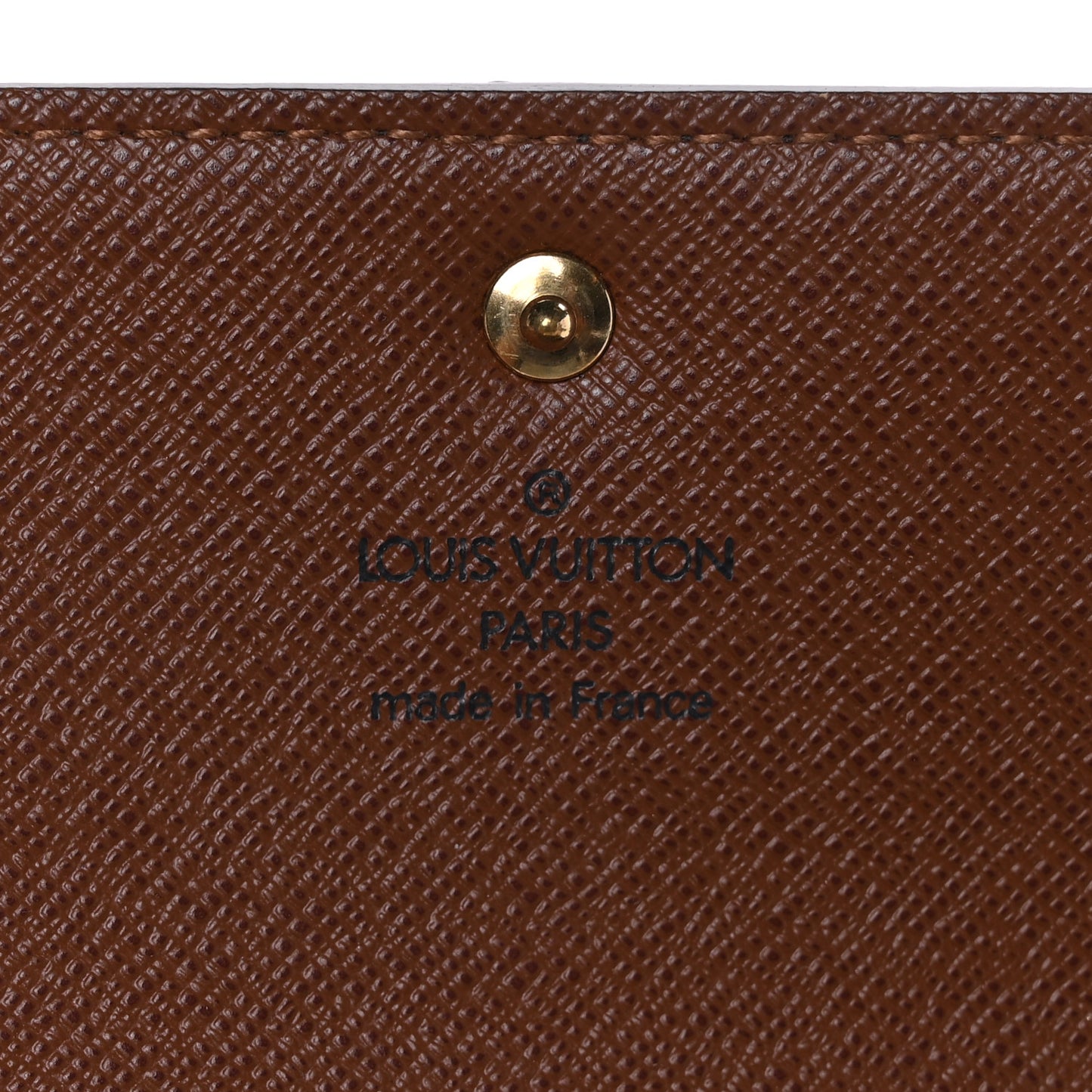 Monogram Tri-Fold Compact Wallet