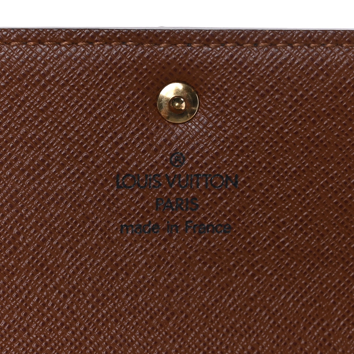 Louis Vuitton Monogram Tri-Fold Compact Wallet 6 of 8