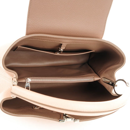 Louis Vuitton Taurillon Capucines MM Magnolia 5 of 7