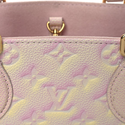 Louis Vuitton Empreinte Monogram Summer Stardust Onthego PM Pink 7 of 9