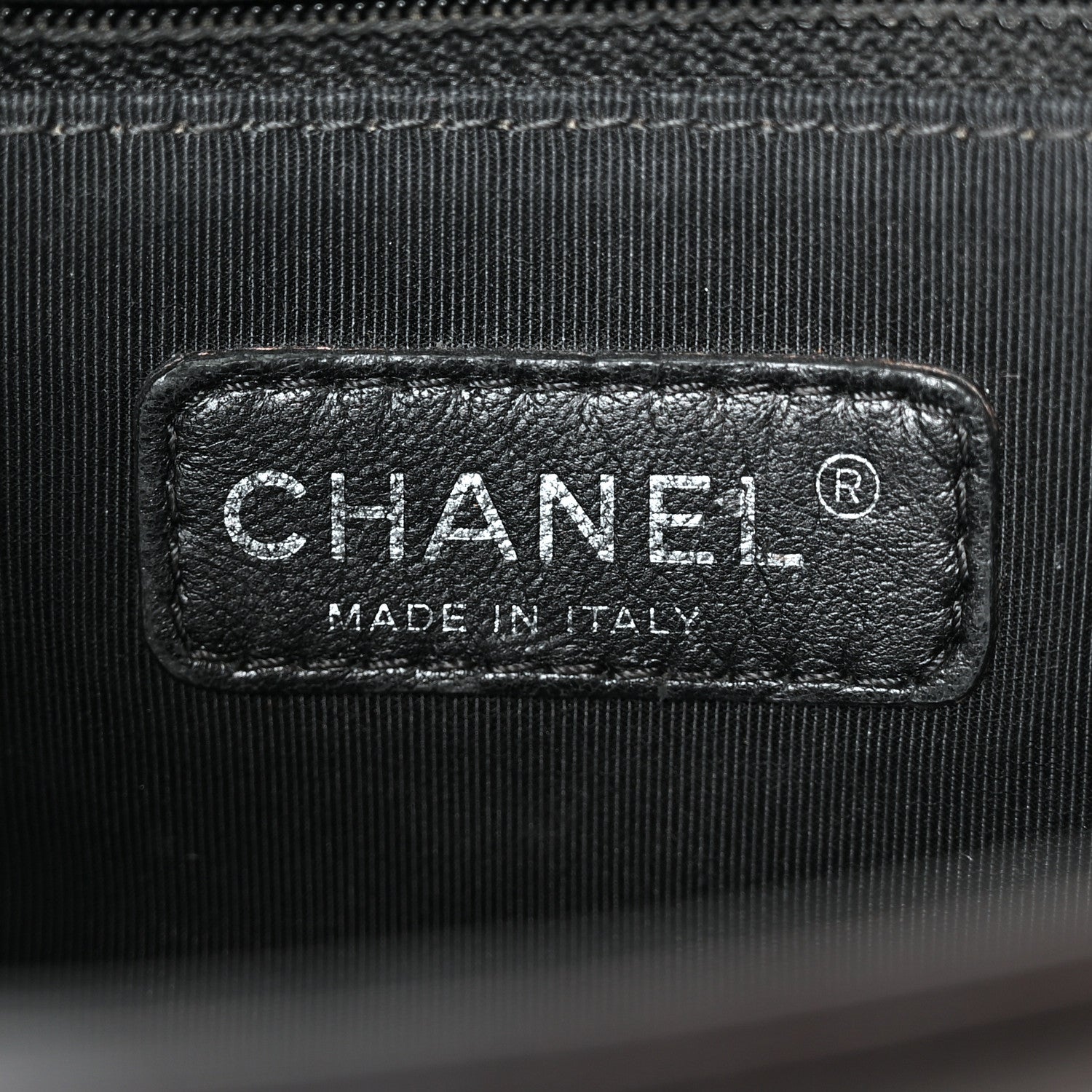 Chanel Calfskin Quilted Double Stitch New Medium Boy Flap Black 5 of 9