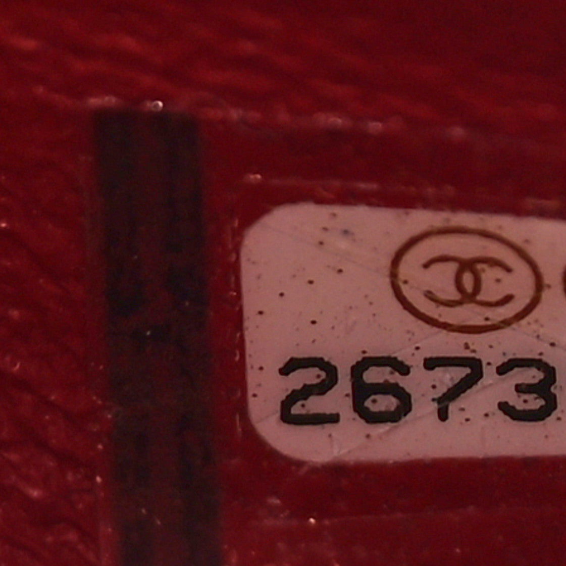 Chanel Lambskin Quilted Wood Mini Coco Handle Flap Red 7 of 9