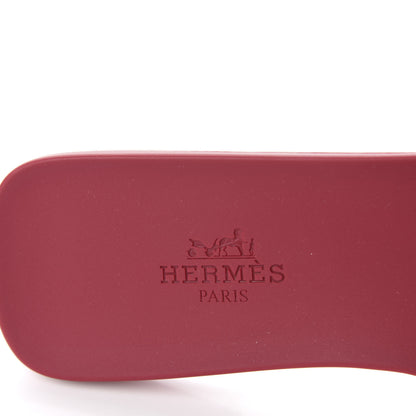 Hermes Rubber Aloha Sandals 36 Rose Baie 8 of 10