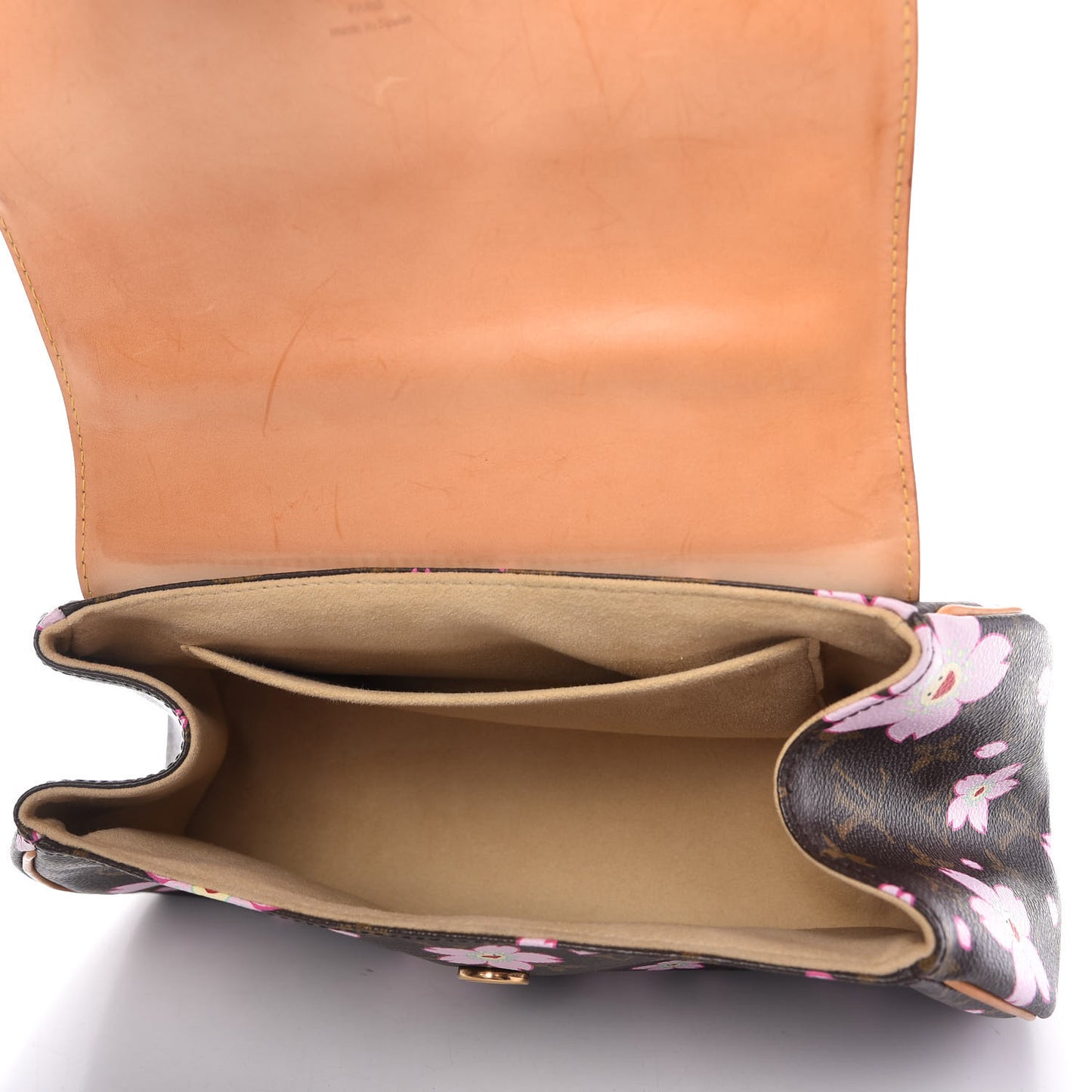 Monogram Cherry Blossom Sac Retro Bag Brown