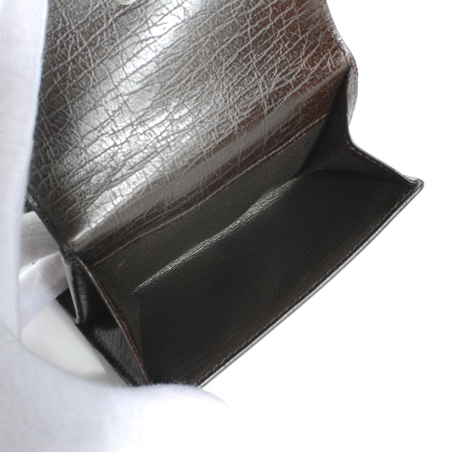 Coated Canvas Monogram Compact Wallet