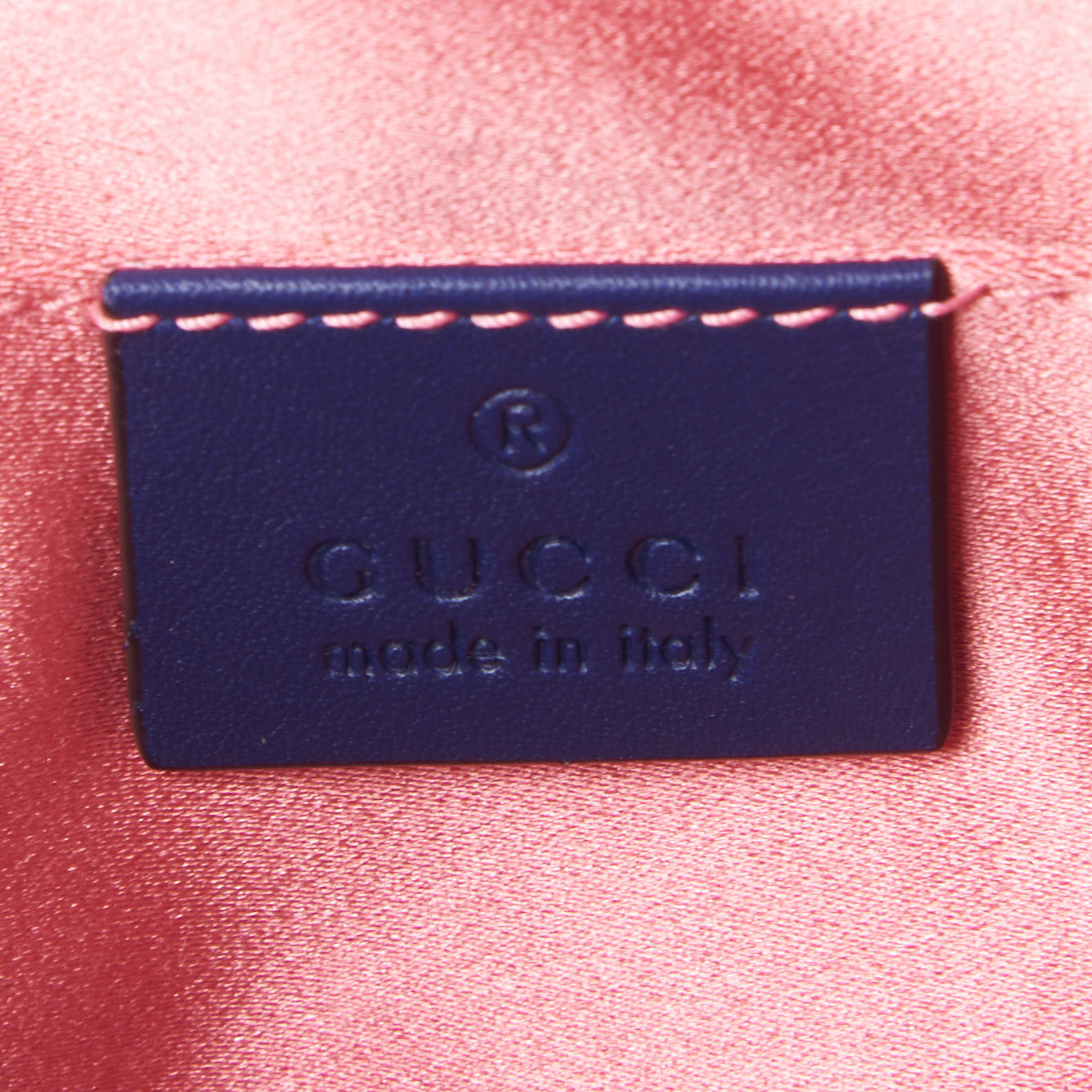 Velvet Matelasse GG Marmont Belt Bag 95 38 Cobalt Blue