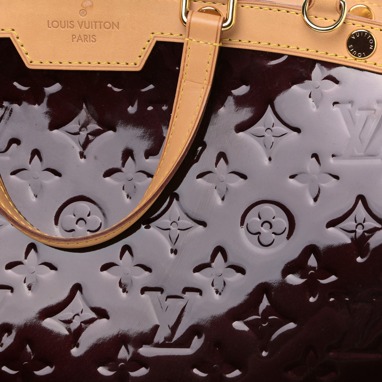Louis Vuitton Vernis Brea MM Amarante 6 of 14