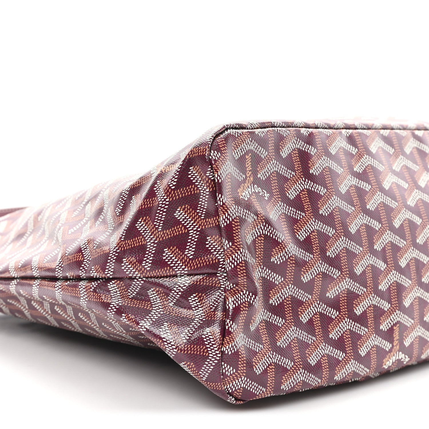 Goyard Goyardine Boheme Hobo Burgundy 10 of 12