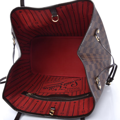 Louis Vuitton Damier Ebene Neverfull MM 5 of 14