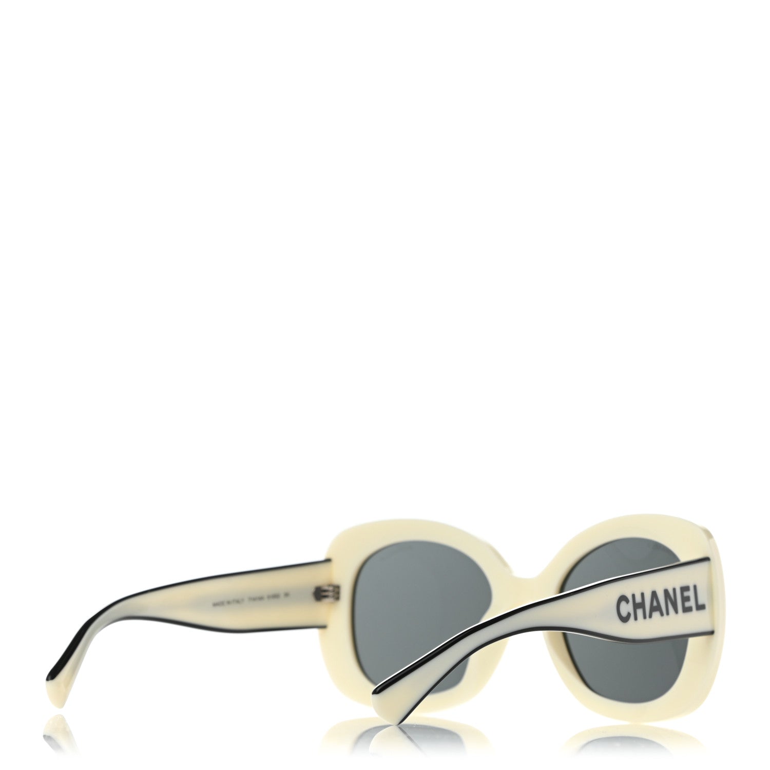 Chanel Acetate Sunglasses 71414A White 4 of 8