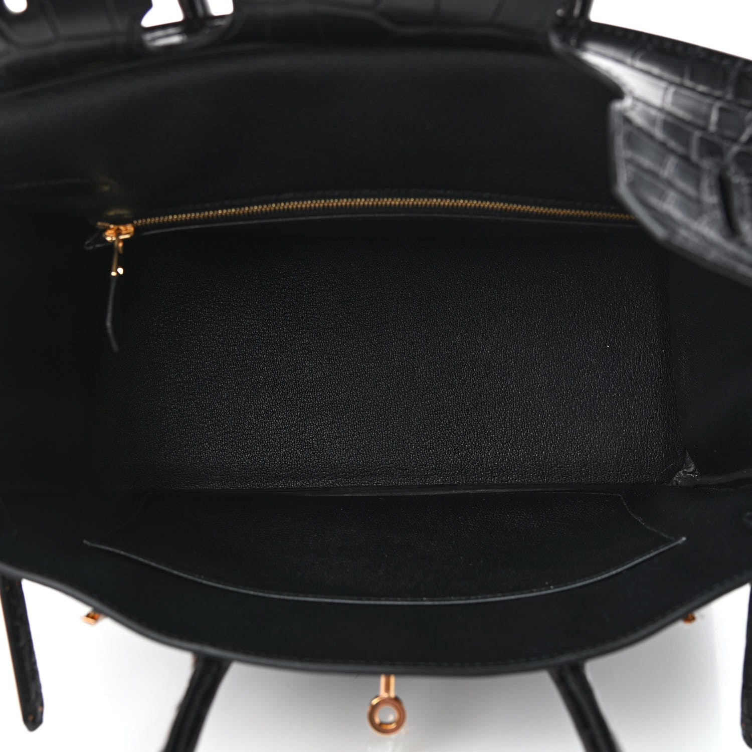 Hermes Togo Matte Alligator Birkin Touch 30 Black 4 of 10