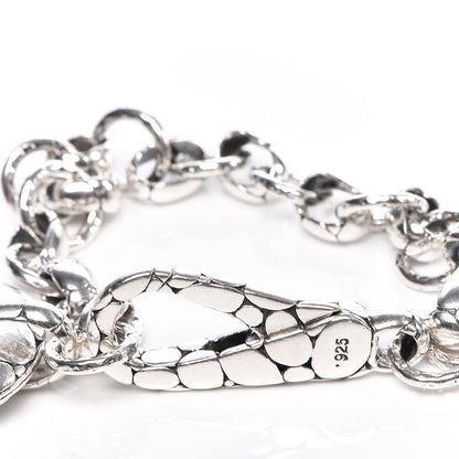 John Hardy Sterling Silver Kali Donut Charm Link Bracelet 4 of 5