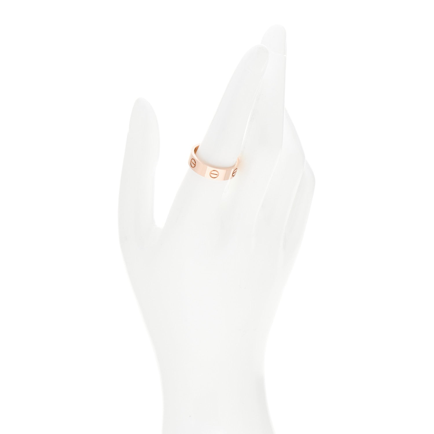 Cartier 18K Pink Gold 5.5mm LOVE Ring 57 8 2 of 5
