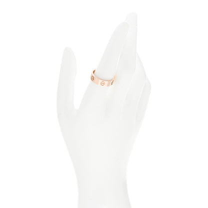 Cartier 18K Pink Gold 5.5mm LOVE Ring 57 8 2 of 5