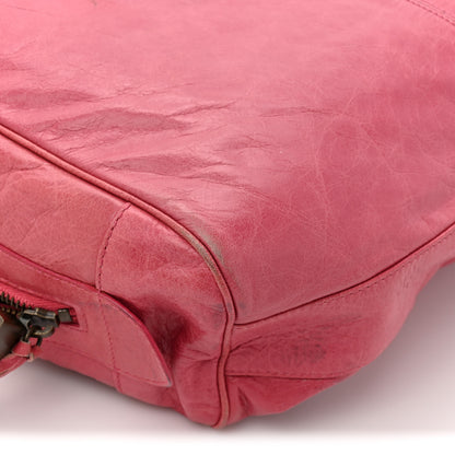 Balenciaga Agneau Classic Hardware Briefcase Tote Pivoine 13 of 17