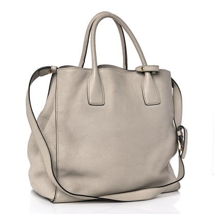 Prada Vitello Daino Tote Talco 2 of 11