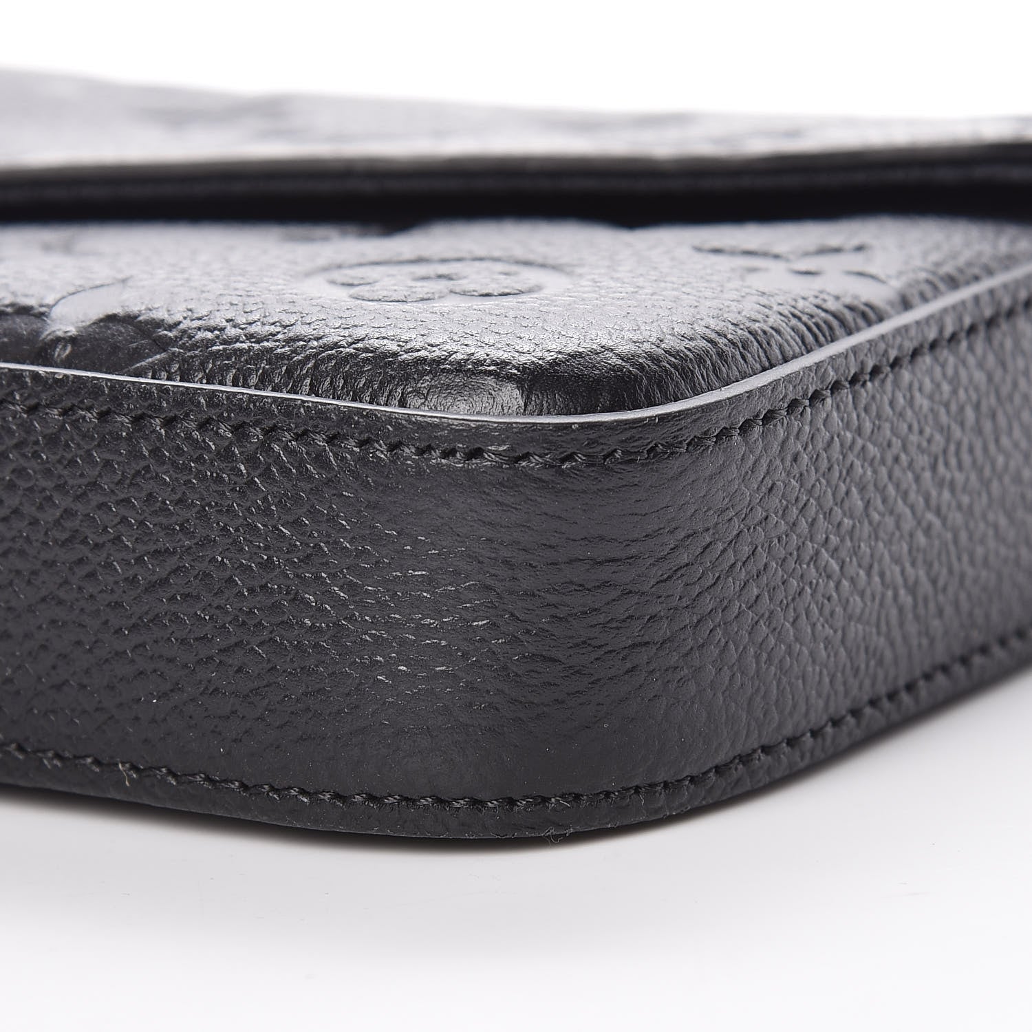 Louis Vuitton Empreinte Pochette Felicie Chain Wallet Black 11 of 12