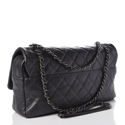 Chanel Iridescent Caviar Quilted Large Flap Grey 3 of 8