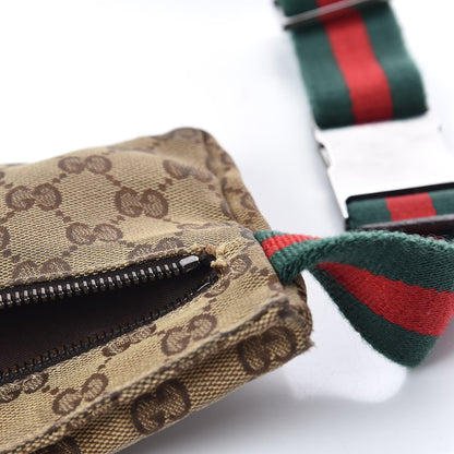 Gucci Monogram Web Belt Bag Dark Brown 20 of 20