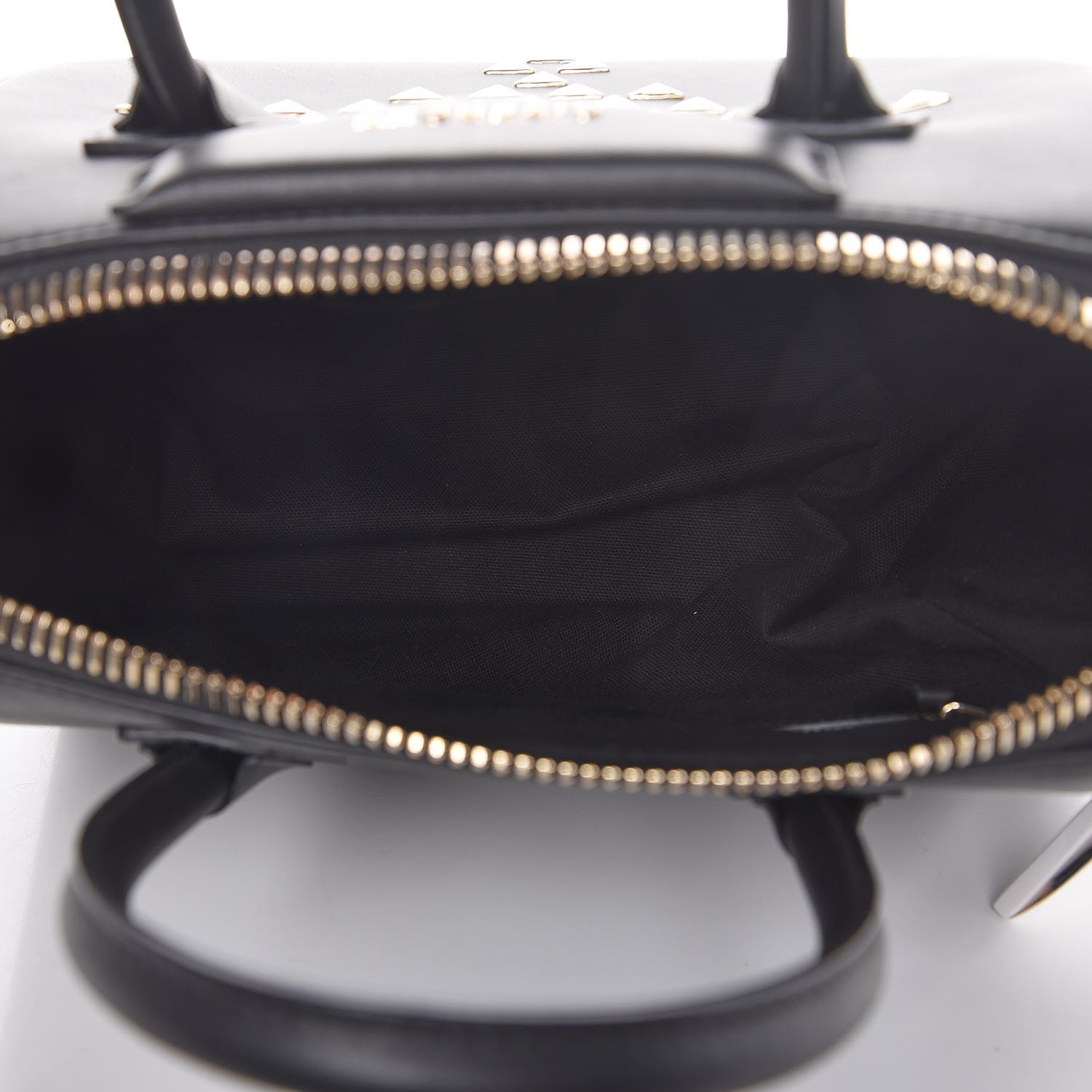 Givenchy Calfskin Triangle Studded Small Antigona Black 6 of 8