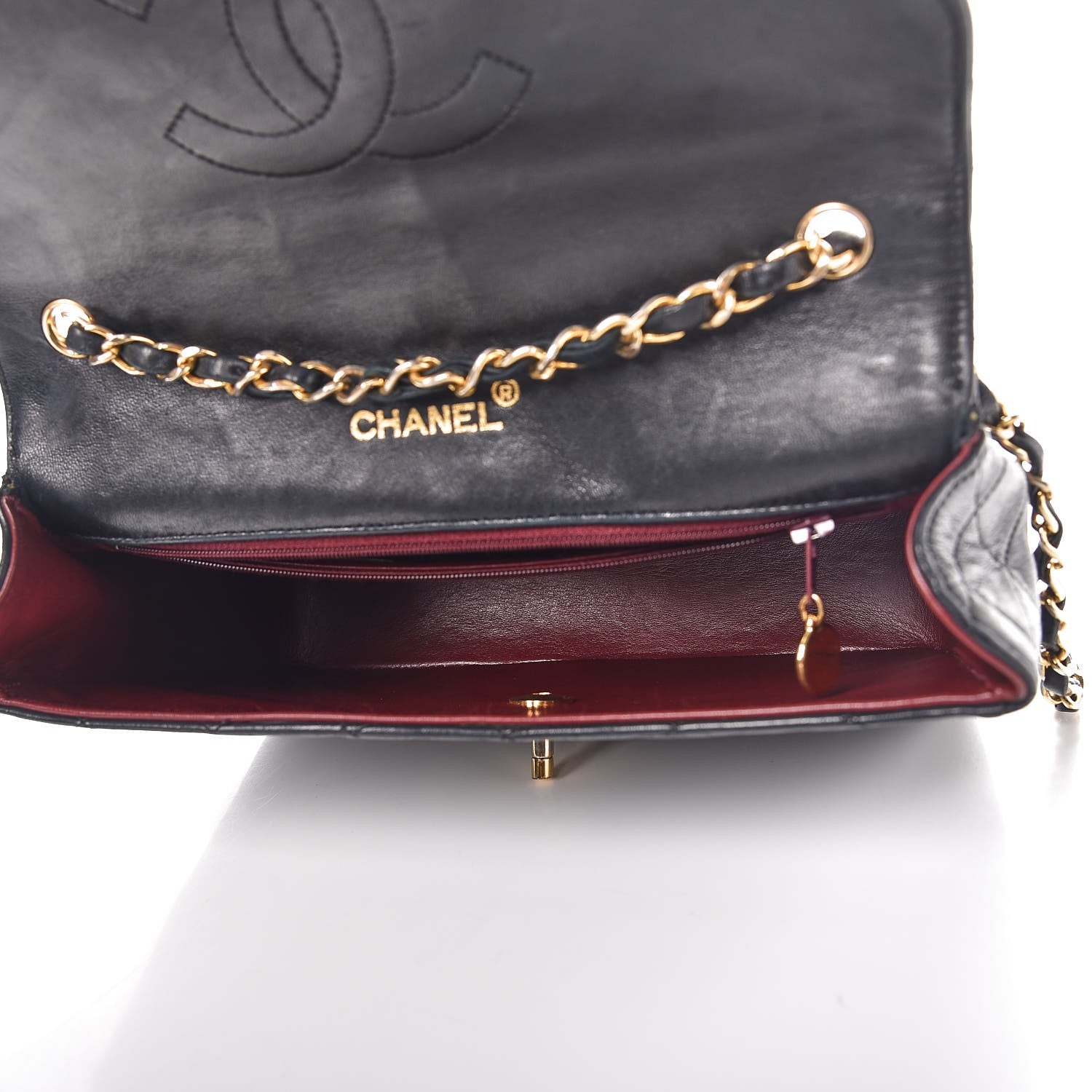 Chanel Lambskin Small Single Flap Black 5 of 7