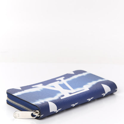 Louis Vuitton Monogram Escale Zippy Wallet Blue 3 of 8