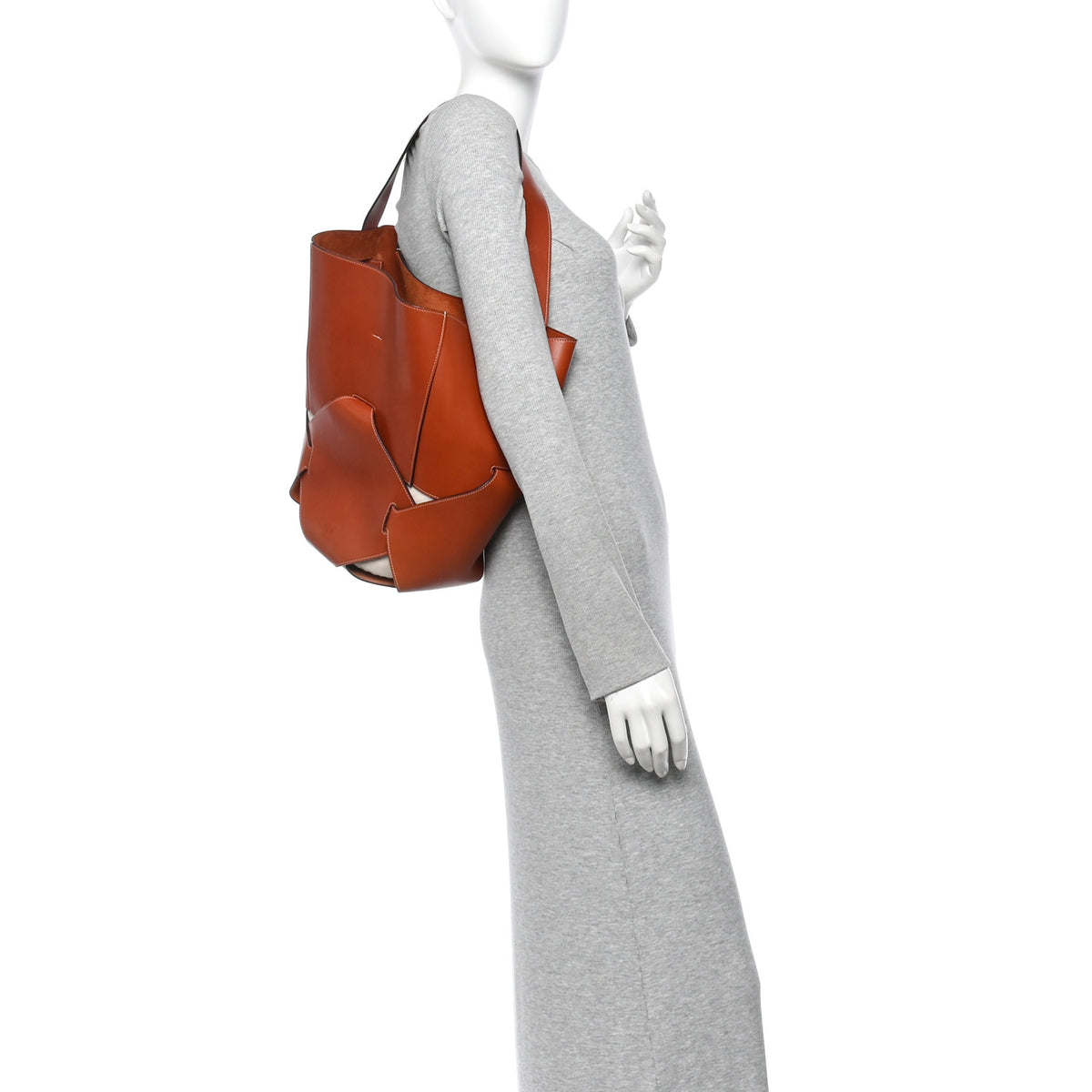 Celine Natural Calfskin Large Holdall Shoulder Bag Brick 2 of 11
