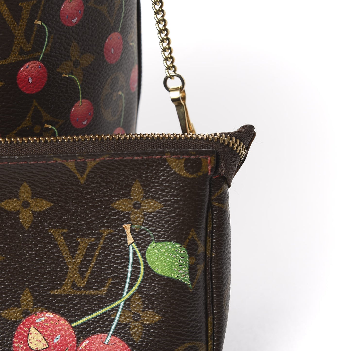 Monogram Cerises Bucket Bag
