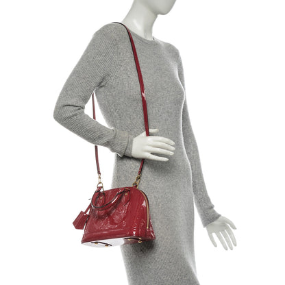 Louis Vuitton Vernis Alma BB Rose Indien 2 of 6