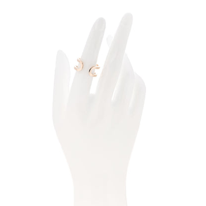 Hermes 18K Rose Gold PM Chain D'Ancre Ring 52 6 2 of 6