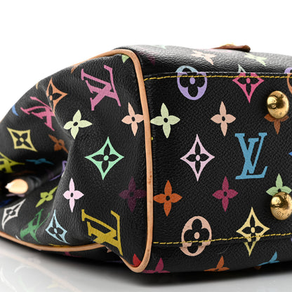 Louis Vuitton Monogram Multicolor Aurelia MM Black 8 of 10