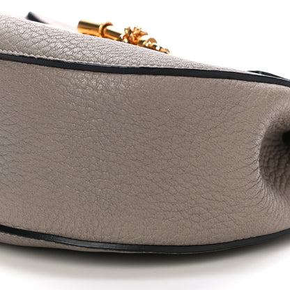 Chloe Grained Lambskin Mini Drew Shoulder Bag Motty Grey 9 of 9