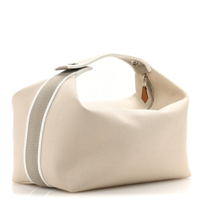 Hermes Canvas Large Bride-A-Brac Pouch Natural 3 of 8