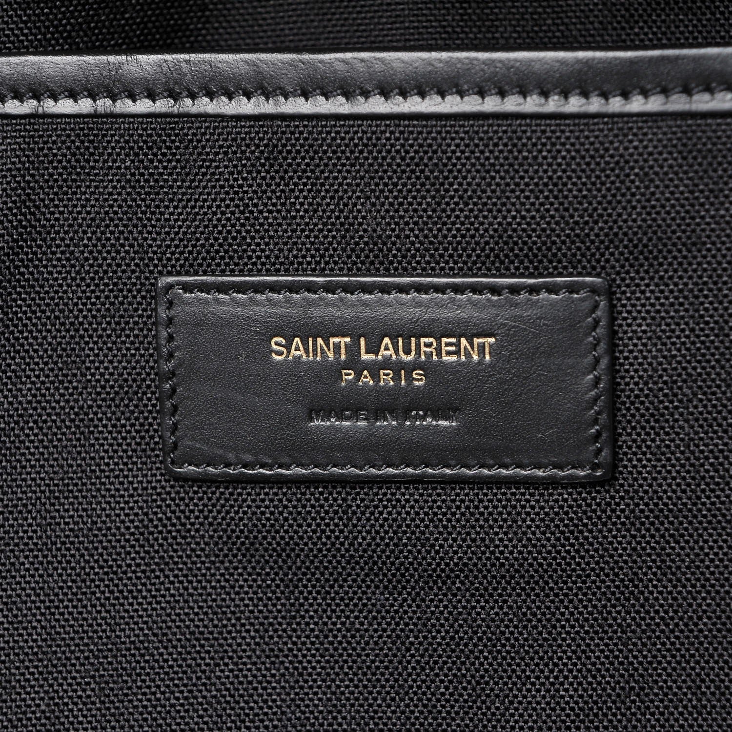 Saint Laurent Nylon Classic Hunting Backpack Black 6 of 7
