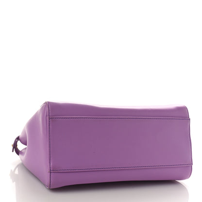 Fendi Nappa Stacked Bar Mini Peekaboo Iconic Satchel Violetta 4 of 8
